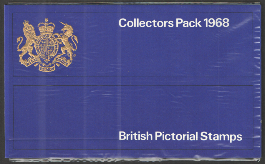 (image for) 1968 Royal Mail Special Stamps Year Pack - Blue - Click Image to Close